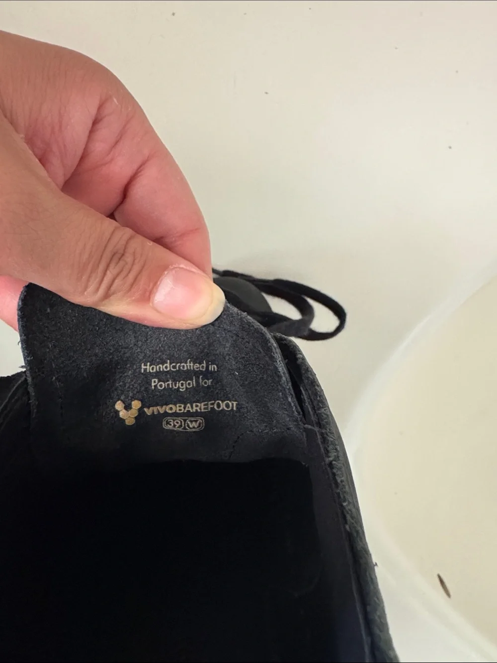 Vivo Barefoot Black Low-Profile Lace-Up Sneakers